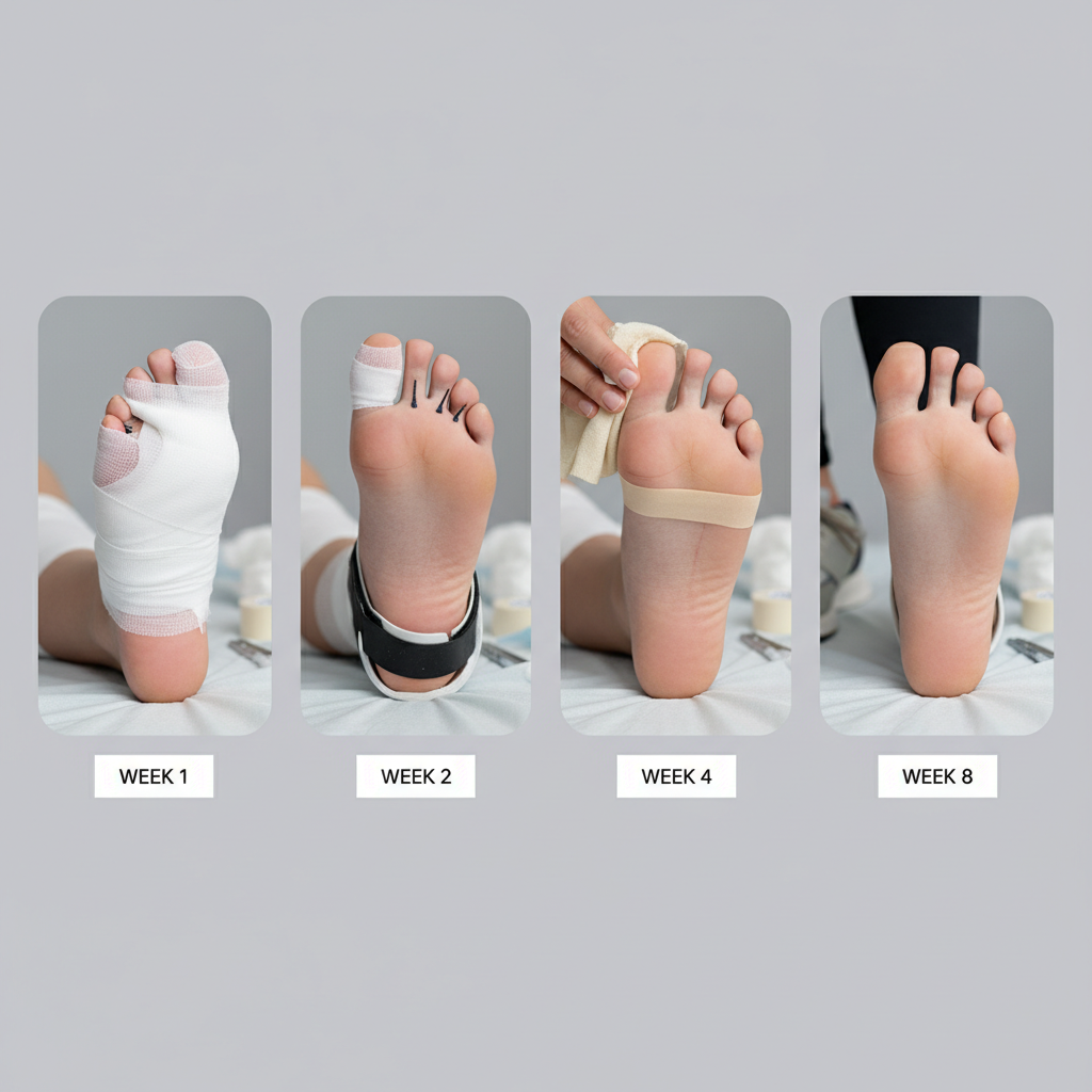 Bunion Surgery Recovery Timeline: A Week-by-Week Guide
