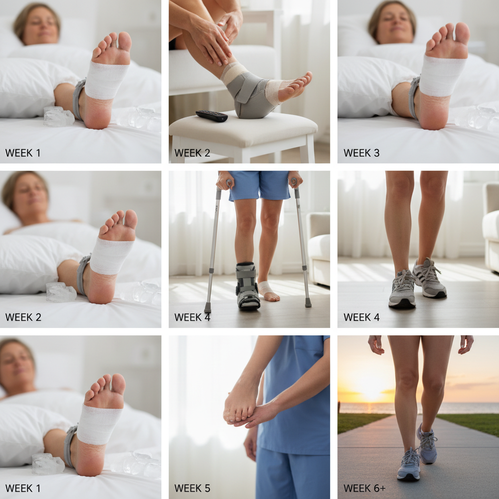 Minimally Invasive Bunion Surgery Recovery: Week-by-Week Timeline & FAQ