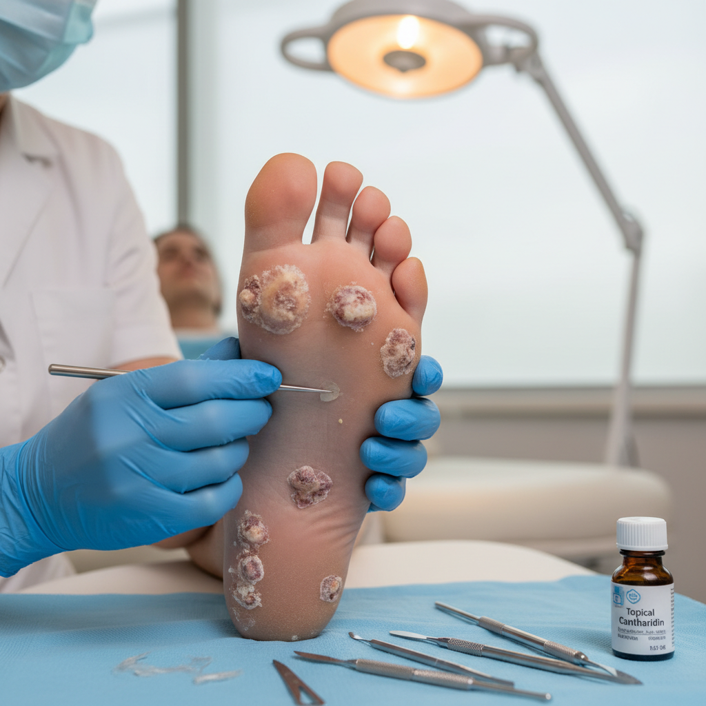 Persistent Plantar Warts: Effective Strategies for Stubborn Foot Warts